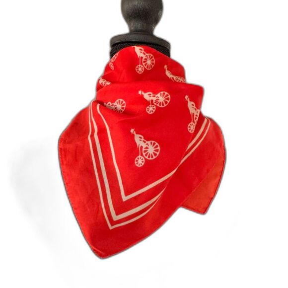 Vintage Scarf Bundle Lot of 7 | Silk & Poly | 50s 60s 70s Designer Prints - Picture 5 of 8